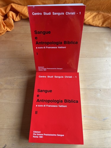 Sangue antropologia biblica - e,