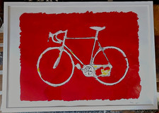 MARIO SCHIFANO-  SERIGRAFIA MATERICA  CM 50 X 70