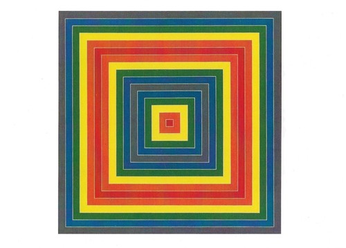 Postcard frank stella - postcard,