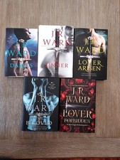 J.R. Ward 5 HC 1st Darius/The Sinner/ Lover Arisen/The Beloved/ Lover Forbidden