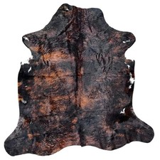 Large Brindle Cowhide Rug