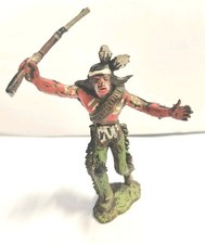 Soldatino Xiloplasto Patent Vintage anni 60 Indiano con Arco