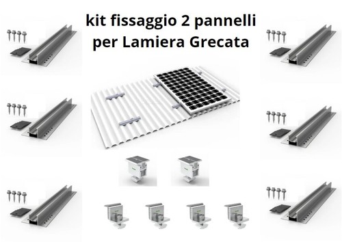 Kit fissaggio pannelli - fissaggio,