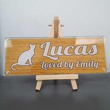 Targa insegna personalizzata