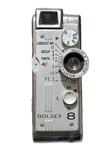 Bolsey 8mm subminiatura anni - bolsey,