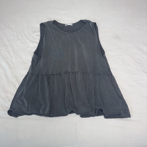Camicetta canotta donna grigia
