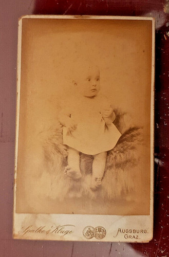 Foto epoca cartonata - foto, d'epoca