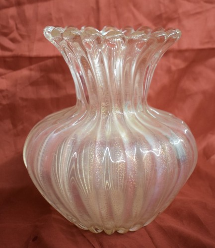 Vaso vetro soffiato - soffiato, di