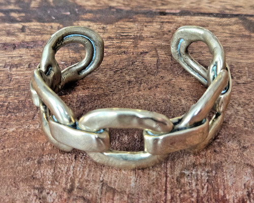 Bracciale vintage ottone
