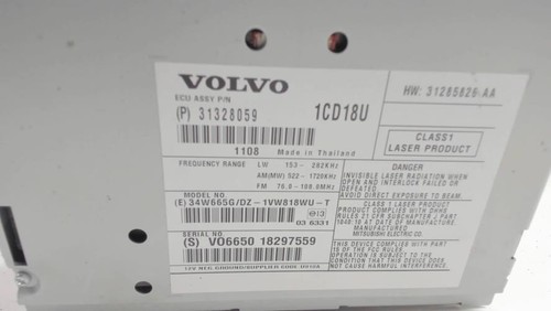 Autoradio volvo phase - phase, 2