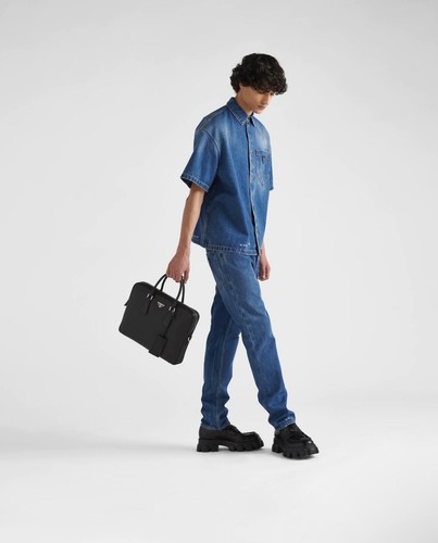 Borsa lavoro prada saffiano - borsa, da