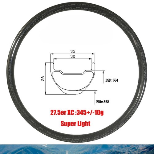 Clincher tubeless carbonio