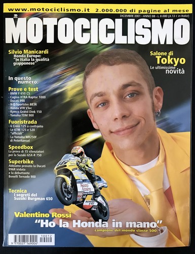 Rivista motociclismo annata - rivista,