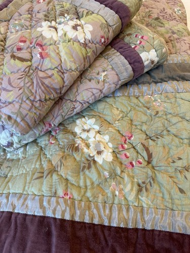 Trapunta vintage queen cotone - trapunta,