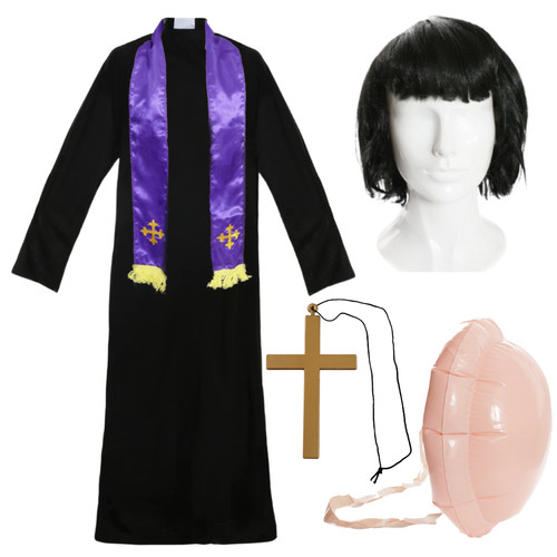 Dibley vicario prete - dibley, costume