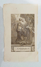stampa incisione d'epoca da