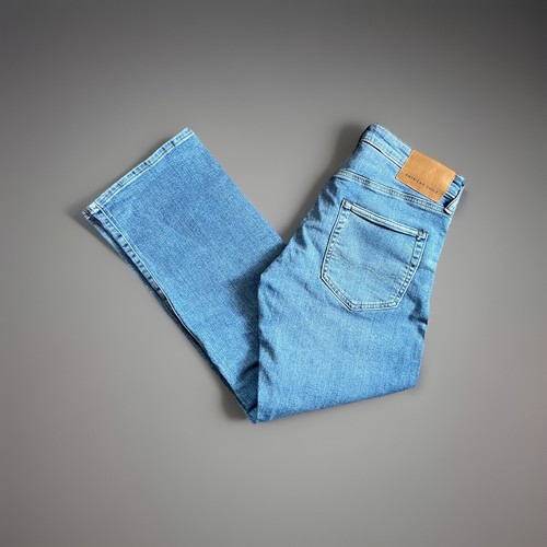 Jeans uomo blu elasticizzato
