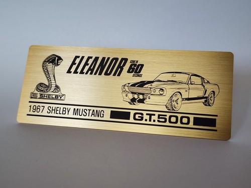 Targa nome metallo - nome, ford