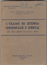 L'Esame di Storia Orientale e
