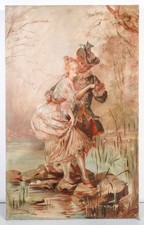 Quadro giovane coppia - giovane,