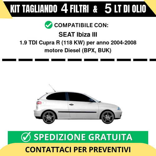 Tagliando per seat ibiza - tagliando,