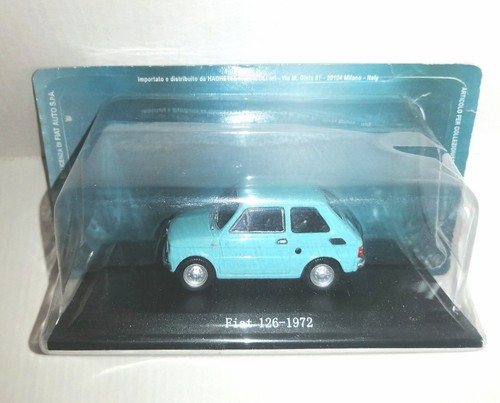 Fiat 126 1972 hachette scala - hachette,