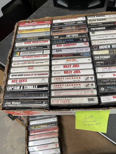 Classic rock cassette tape - rock,