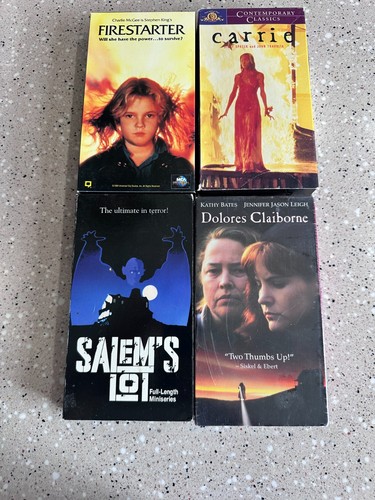Stephen king vhs - vhs, carrie