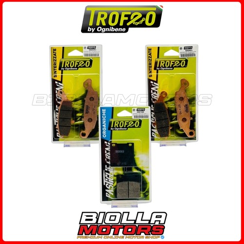 Kit pastiglie freno trofeo - kit,