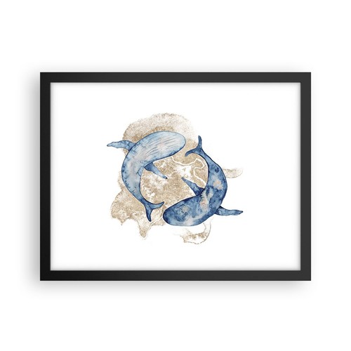 Poster 40x30cm balena - 40x30cm,