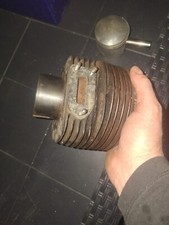 Cilindro E Pistone Vespa GS150 Vs2 Vs3 Vs4 Vs5 Ottime Condizioni.