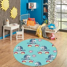 Tappeto antiscivolo zebra - 3d,