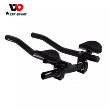 Clip manubrio poggia bici su barre aerodinamiche prolunga bici strada triathlon aerobar