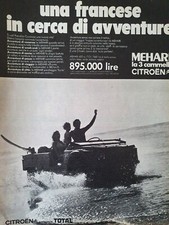 CITROEN MEHARI - VECCHIA PUBBLICITA' ADVERT - 4R