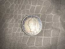 moneta 2 euro rara,LETZEBUERG 2008, con f presente nella stella