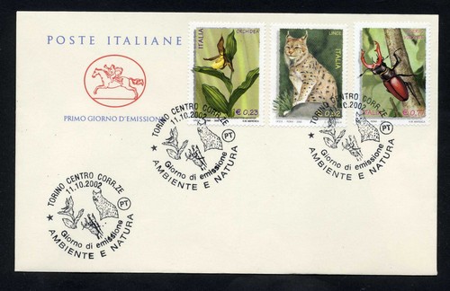 Italia 2002 fdc cavallino - italia,