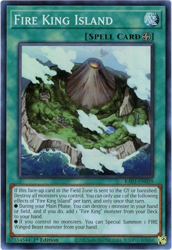 Yugioh fire king island - yugioh!,