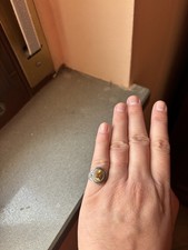 Anello in argento 925 brunito