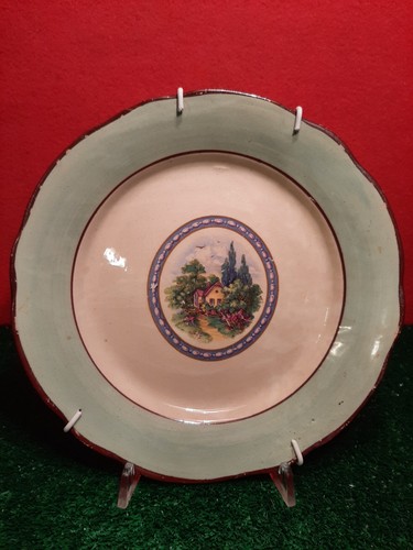 Antico piatto ceramica - ceramica, da