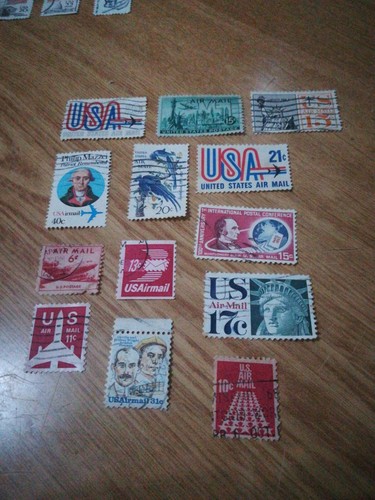 Francobolli usa air - francobolli,