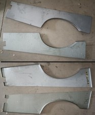 Coppia lamiere porte anteriori Fiat 850 900 T E  Couple of door fixing frames