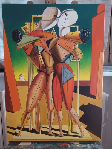 Quadro dipinto mano - quadro, a