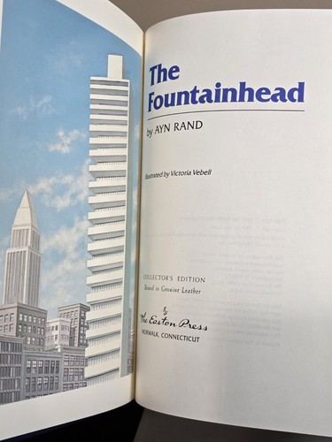 Easton press the fountainhead - easton,