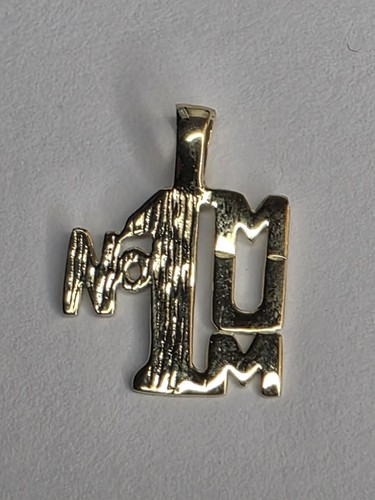 Ciondolo mamma numero oro - numero, 1