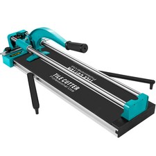 VEVOR Tagliapiastrelle Misura di Taglio Max. 60cm Binario Doppio con Guida Laser