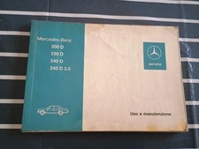 Libretto Uso E Manutenzione Mercedes Benz 200 D 220 D 240 D