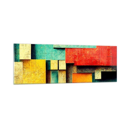 Quadro vetro 90x30cm - su, 3d