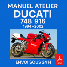 Manuel atelier ducati - ducati, 748