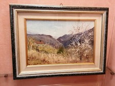 Oil On Masonite Painting