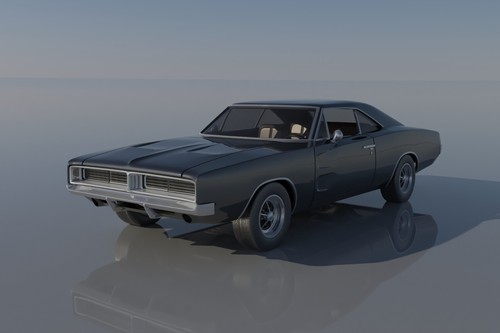 Dodge charger 1969 shell - dodge,